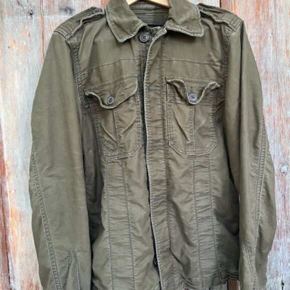 Abercrombie & Fitch Sentinel Jacket Military Green Vintage Size Mens M - Picture 1 of 10